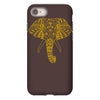 tribal print elephant geometric gold animals cool iPhone 8