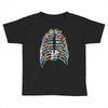 skeleton christmas tree Toddler T-shirt