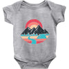camp river Baby Onesie