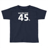 logo we are the 45 % scotland independence Toddler T-shirt