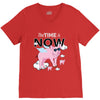 the time is now V-Neck Tee