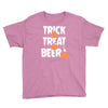 trick or treat or beer Youth Tee