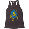 sad hedgehog Racerback Tank