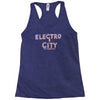 electro city Racerback Tank