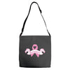 breast cancer survivor pocket Adjustable Strap Totes