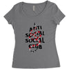 Anti Social Social Club Gucci Edition Women's Triblend Scoop T-shirt