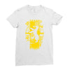 badger crest Ladies Fitted T-Shirt