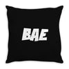 bae funny Throw Pillow