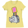 pop tart Ladies Fitted T-Shirt