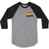 Rainbow Flag 3/4 Sleeve Shirt