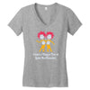 i teach a thing or two at gator run elementary Women's V-Neck T-Shirt