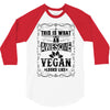 Awesome Vegan 3/4 Sleeve Shirt