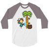 part time job   coconut farm 3/4 Sleeve Shirt