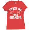 trust me i'm a grandpa Ladies Fitted T-Shirt