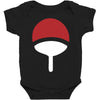 uchiha clan symbol crest   anime itachi sasuke naruto cosplay gift tee Baby Bodysuit