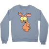 zombie bunny Crewneck Sweatshirt