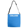 college Adjustable Strap Totes