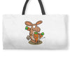 carrot party Weekender Totes