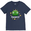 Final Space Chookity with Stars V-Neck Tee