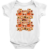 pumpkin pattern Baby Onesie