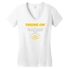 drone on Women's V-Neck T-Shirt