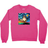 Totoro Van Gogh Parody Crewneck Sweatshirt