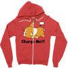 corgi cute puppy low battery charge me Zipper Hoodie