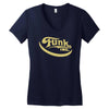 vintage funk Women's V-Neck T-Shirt