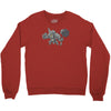 overwatch reinhardt cute Crewneck Sweatshirt