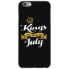 kings are born in july iPhone 6/6s Case