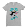 Grandpa Shark -Shark Do Do Do Ladies Fitted T-Shirt