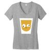 crazy Women's V-Neck T-Shirt
