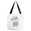 born to die, world a fuck Tote Bags