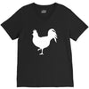 Chicken and Little Chick V-Neck Tee