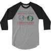 golden christmas 3/4 Sleeve Shirt
