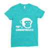 98% chimpanzee Ladies Fitted T-Shirt