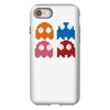 cool retro 80s pacman ghosts video games iPhone 8