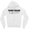 third grade squad Zipper Hoodie