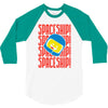 spaceship 3/4 Sleeve Shirt