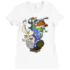 fantastic beasts Ladies Fitted T-Shirt