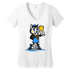 fox b Women's V-Neck T-Shirt
