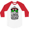 get a job, grouch! 3/4 Sleeve Shirt