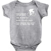 100 miles Baby Onesie