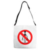 stop alien Adjustable Strap Totes