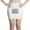 i Can't Adult Today Mini Skirts