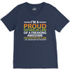 i'm a proud father in law V-Neck Tee