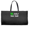 zombie fast food  funny Weekender Totes