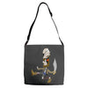 pirate ninja zombie w i p Adjustable Strap Totes