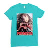 predator 2 poster ideal birthday present gift Ladies Fitted T-Shirt