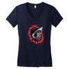 shark attack Women's V-Neck T-Shirt